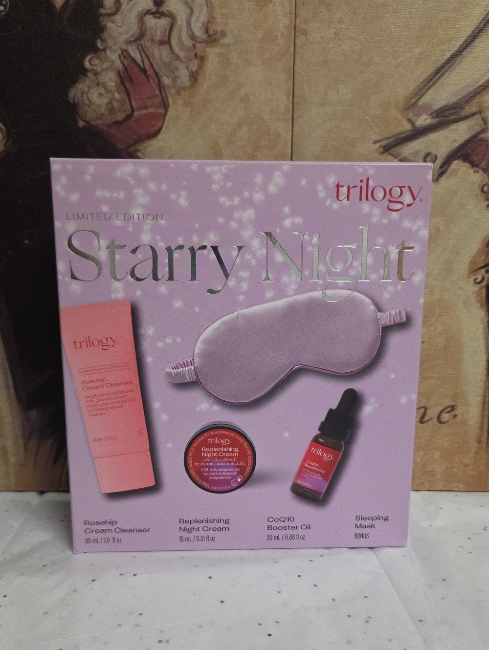 Starry Night Sleep Set – Pink Lavender